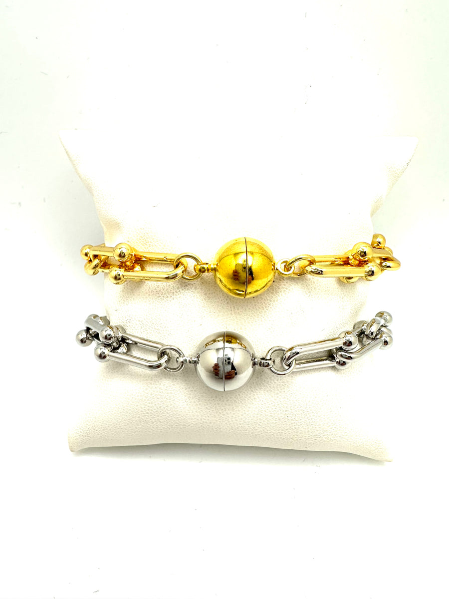 Ball Link Chain Bracelet