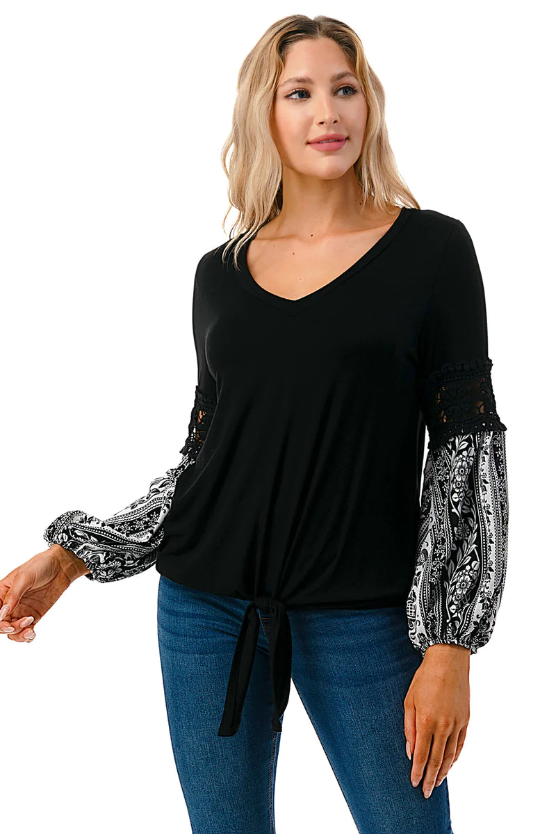 Claire V-Neck Top – THEKLOSETKOUTURE.COM