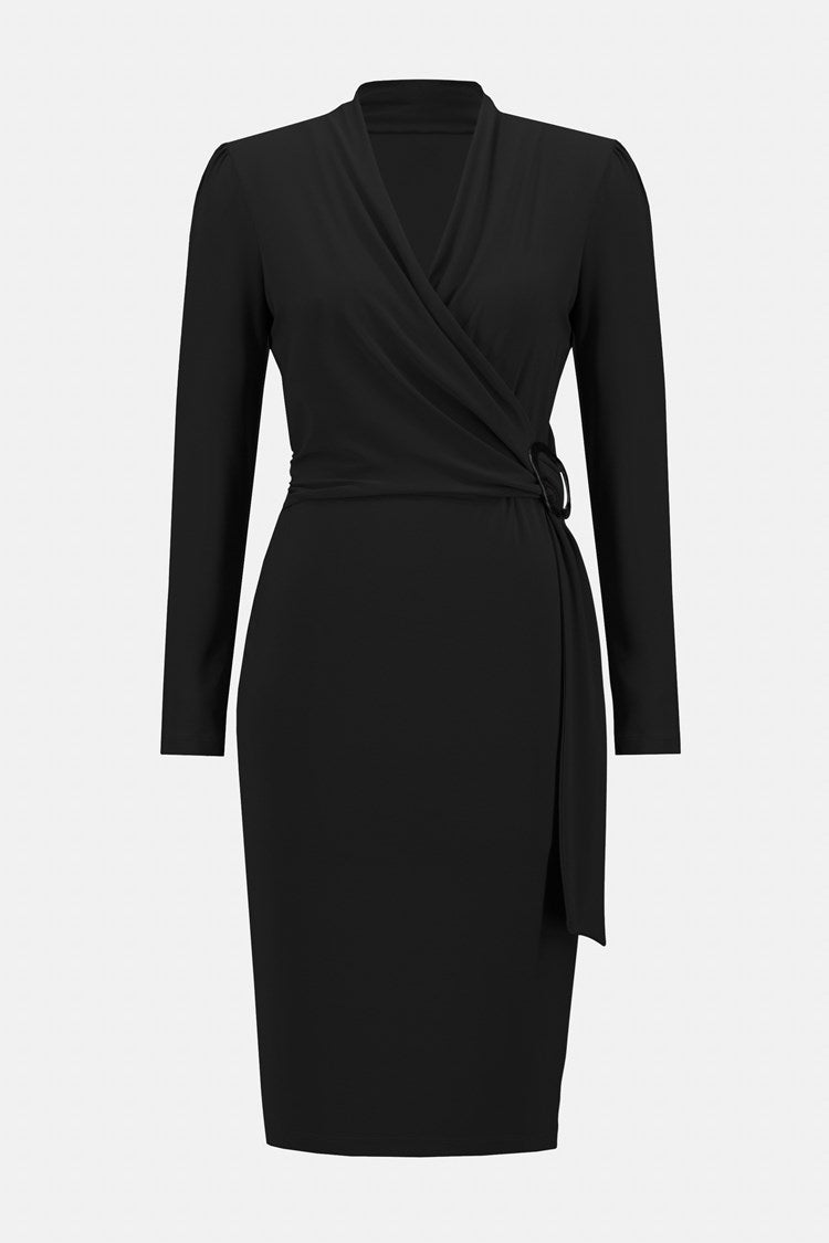 Long Sleeve Wrap Dress – THEKLOSETKOUTURE.COM