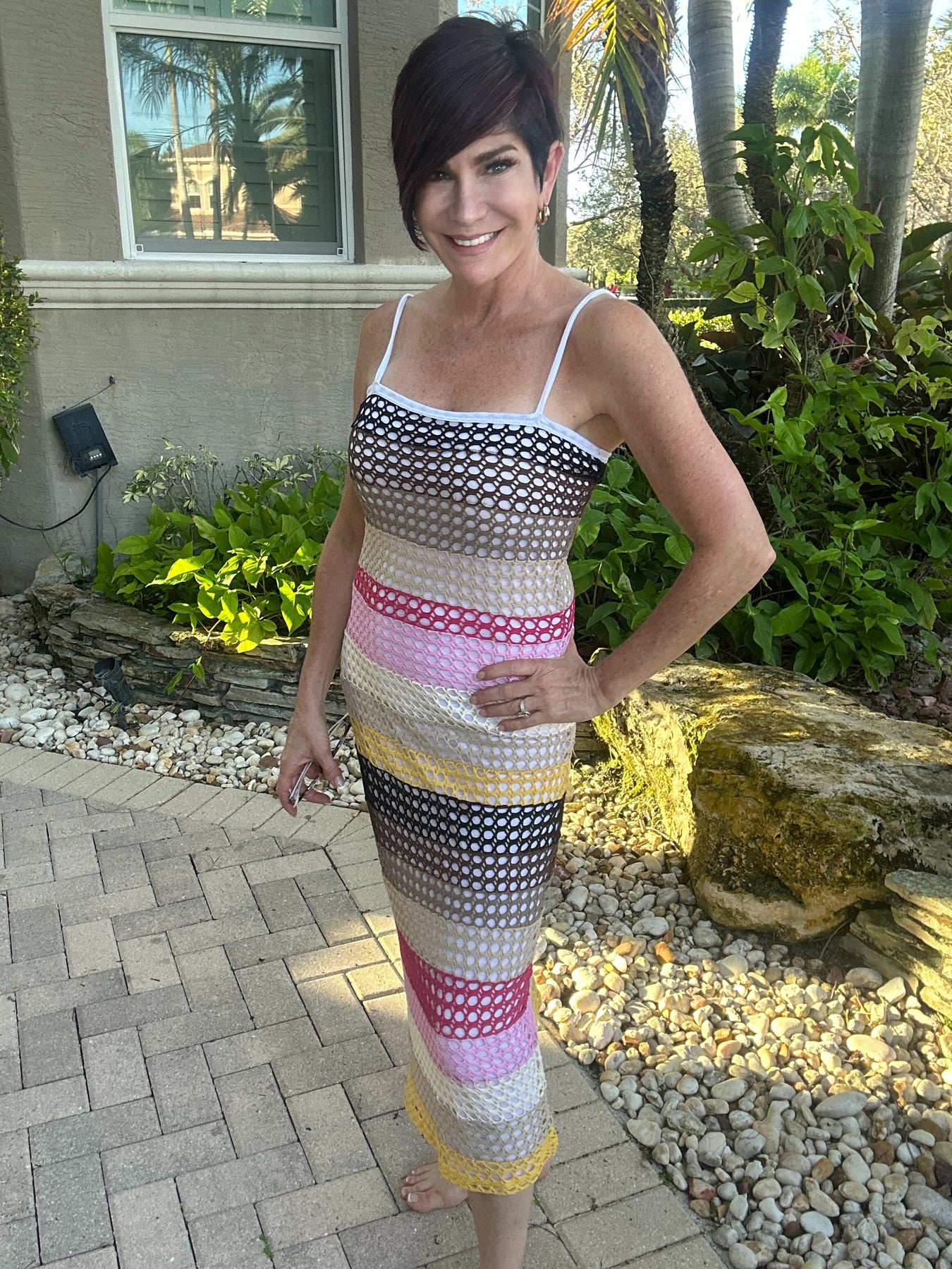 Crochet Cami Dress FINAL SALE –