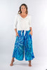 Ella Wide Leg Ankle Pants With Pockets-Palma