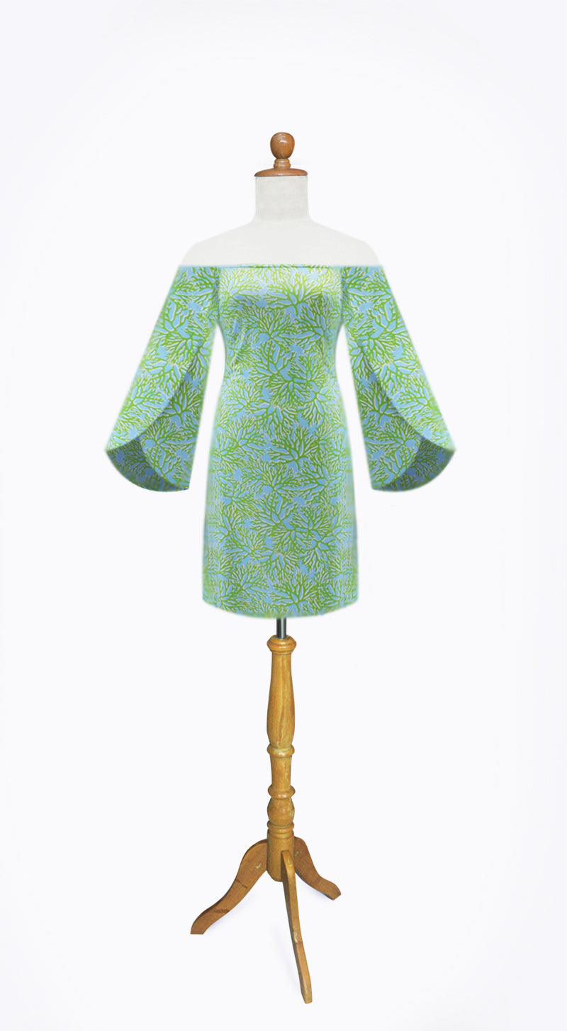 slim fit dress slacks Priscilla 60's Bell Sleeve Sequin Velvet Mini Dress in Pink main image 1
